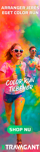 Tilbehør til color run events