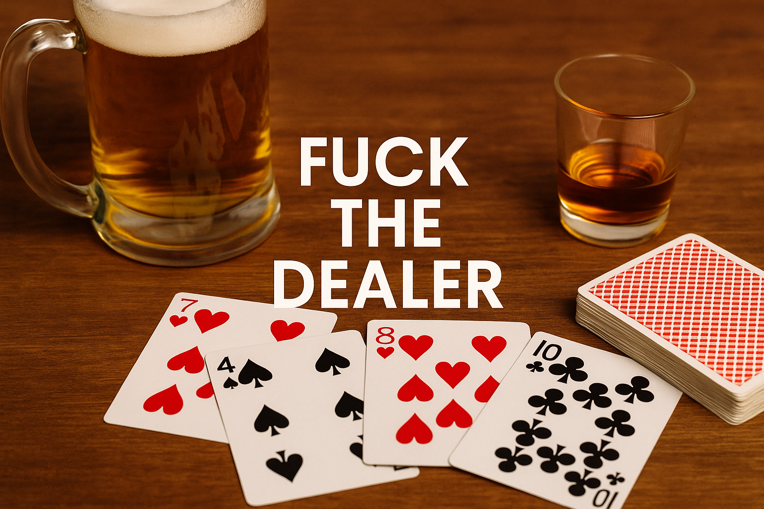Fuck The Dealer - Drukspil